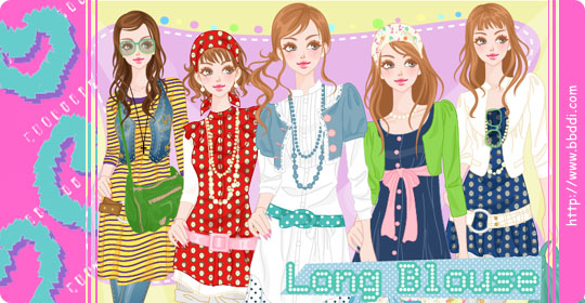 Long Blouse 이전빠숑 코디