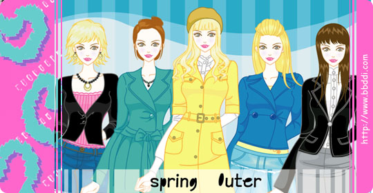 Spring Outer 이전빠숑 코디