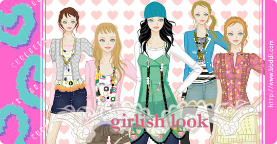 Girlish Look 이전빠숑 코디
