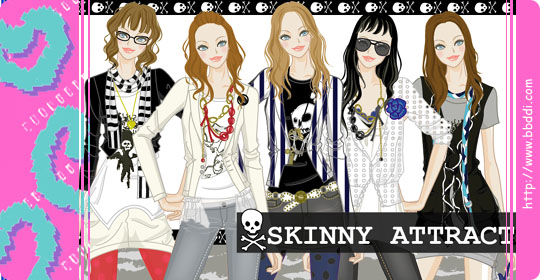 SKINNT ATTRACT 이전빠숑 코디