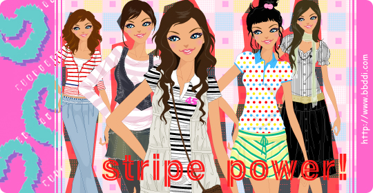 stripe power! 이전빠숑 코디