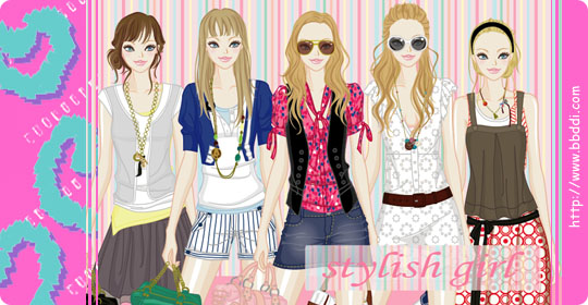 stylish girl 이전빠숑 코디