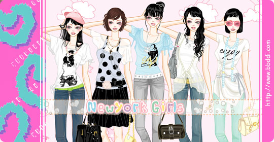 NewYork Girls 이전빠숑 코디
