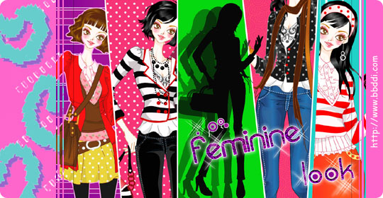 Feminine Look 이전빠숑 코디