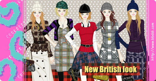 New British look 이전빠숑 코디