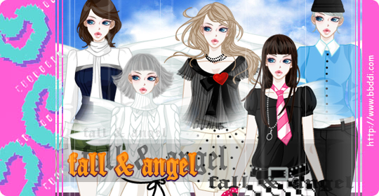 fall & angel 이전빠숑 코디