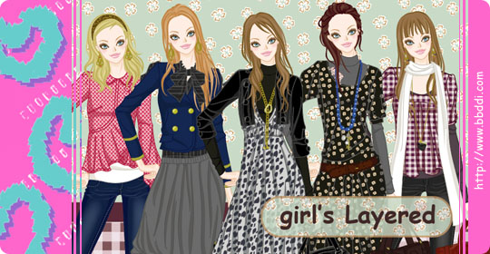 Girl's Layered 이전빠숑 코디