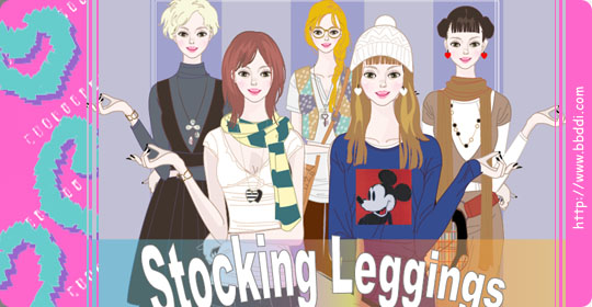 Stocking Leggings 이전빠숑 코디