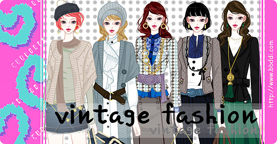 Vintage Fashion 이전빠숑 코디