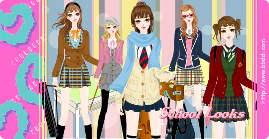 School Looks 이전빠숑 코디