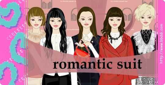 Romantic suit 이전빠숑 코디