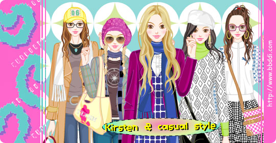 Kirsten & casual style 이전빠숑 코디