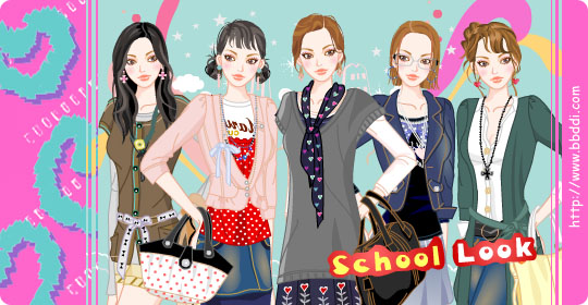 School Look 이전빠숑 코디