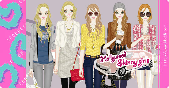Hollywood Skinny girls 이전빠숑 코디