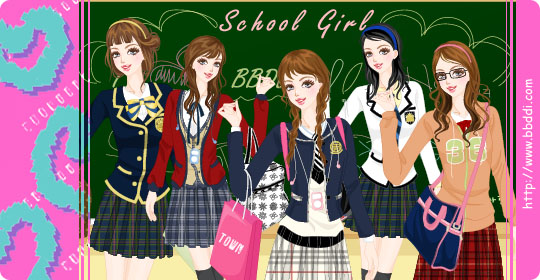 School Girl 이전빠숑 코디