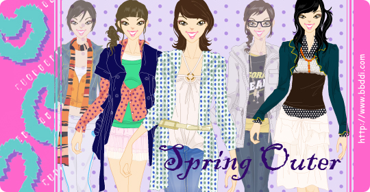 Spring Outer 이전빠숑 코디