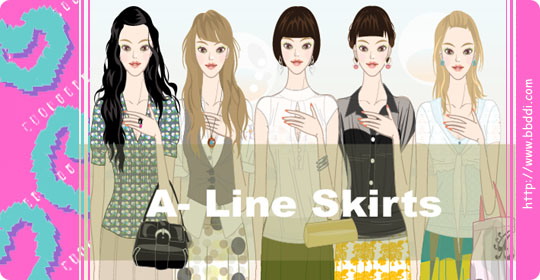 A-Line Skirts 이전빠숑 코디