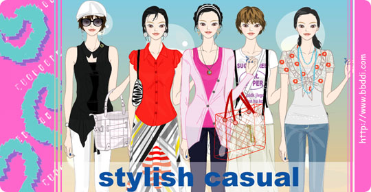 Stylish Casual 이전빠숑 코디