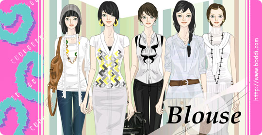 Blouse 이전빠숑 코디