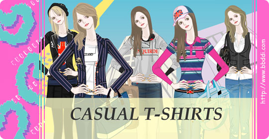 CASUAL T-SHIRTS 이전빠숑 코디
