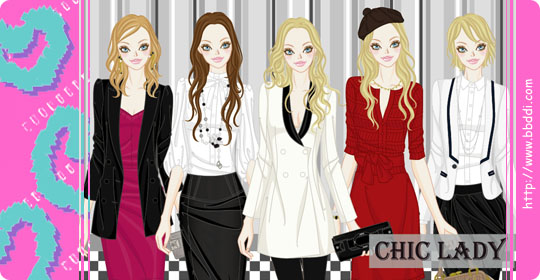 Chic Lady 이전빠숑 코디