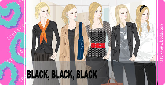 BLACK, BLACK, BLACK 이전빠숑 코디