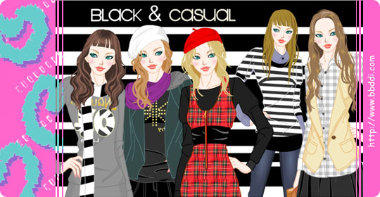 Black & Casual 이전빠숑 코디