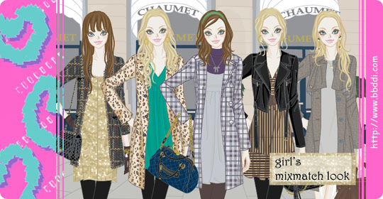 Girl’s Mixmatch Look 이전빠숑 코디