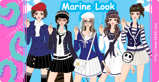 Marine Look 이전빠숑 코디