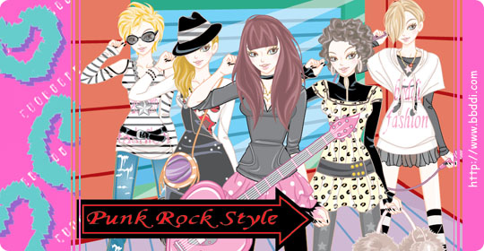 Punk Rock Style! 이전빠숑 코디