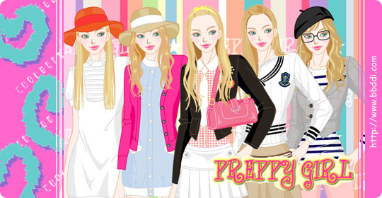 PREPPY GIRL 이전빠숑 코디