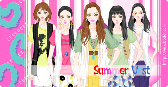 Summer Vest 이전빠숑 코디