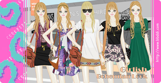 Girlish Bohemian Look 이전빠숑 코디