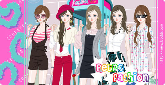 Retro fashion 이전빠숑 코디