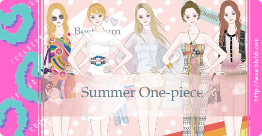 Summer One-piece 이전빠숑 코디
