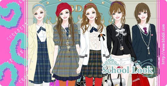 School Look 이전빠숑 코디