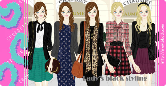 Lady’s Black Styling 이전빠숑 코디