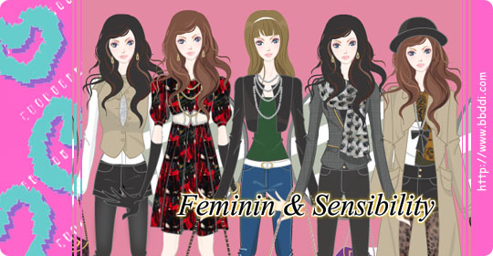 Feminin & Sensibility   이전빠숑 코디