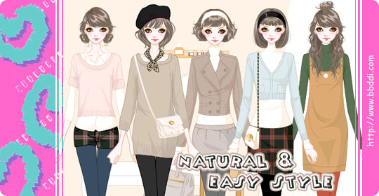Natural & Easy style 이전빠숑 코디