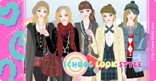 School Look Style 이전빠숑 코디