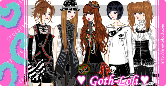Goth-Loli 이전빠숑 코디