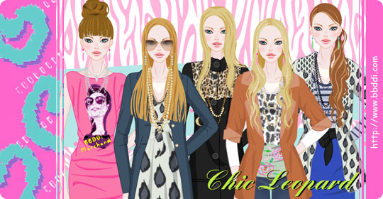 Chic Leopard 이전빠숑 코디