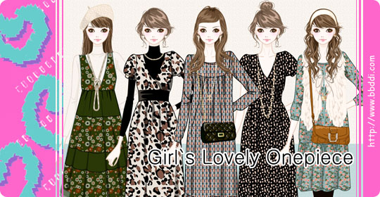 Girl`s Lovely Onepiece 이전빠숑 코디