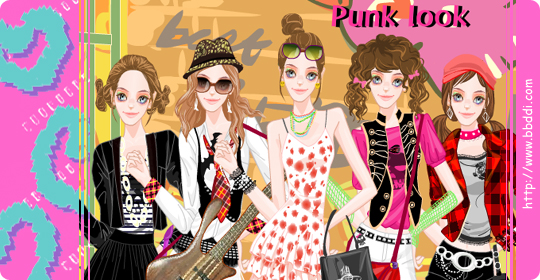 Punk Look 이전빠숑 코디