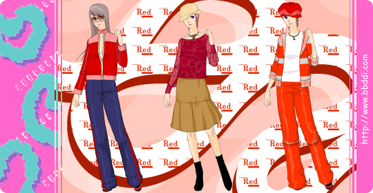 RED!!! item~~~~ 이전빠숑 코디