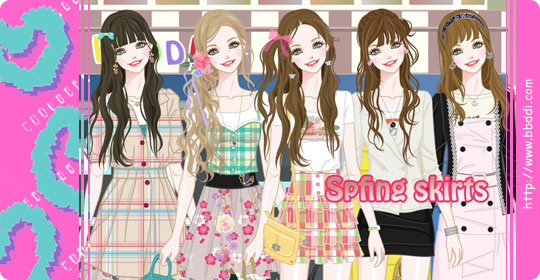 Spring skirts 이전빠숑 코디