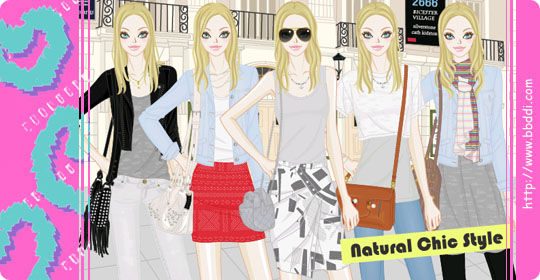 Natural Chic Style 이전빠숑 코디