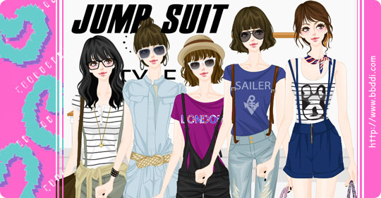 JUMP SUIT 이전빠숑 코디