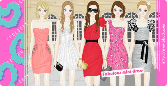 Fabulous Mini Dress 이전빠숑 코디