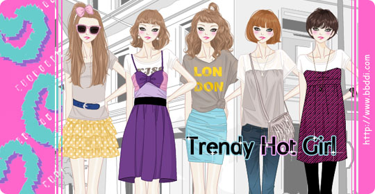 Trendy Hot Girl 이전빠숑 코디
